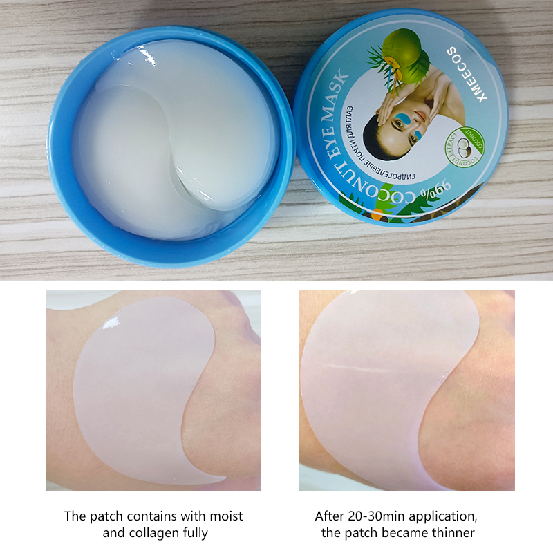 Custom Logo Coconut Collagen Jelly Eye Mask Eye Care