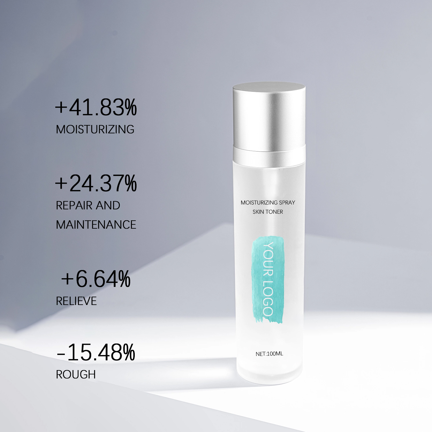 Hyaluronic Acid Rose Extract Moisturizing Spray Water Toner 