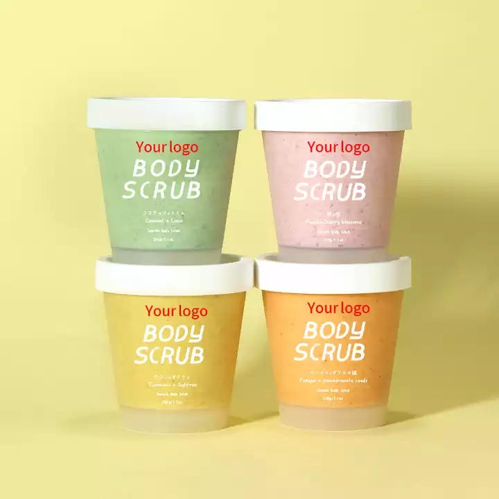 Natural Organic Vegan Turmeric Face Scrub Whitening Exfoliating