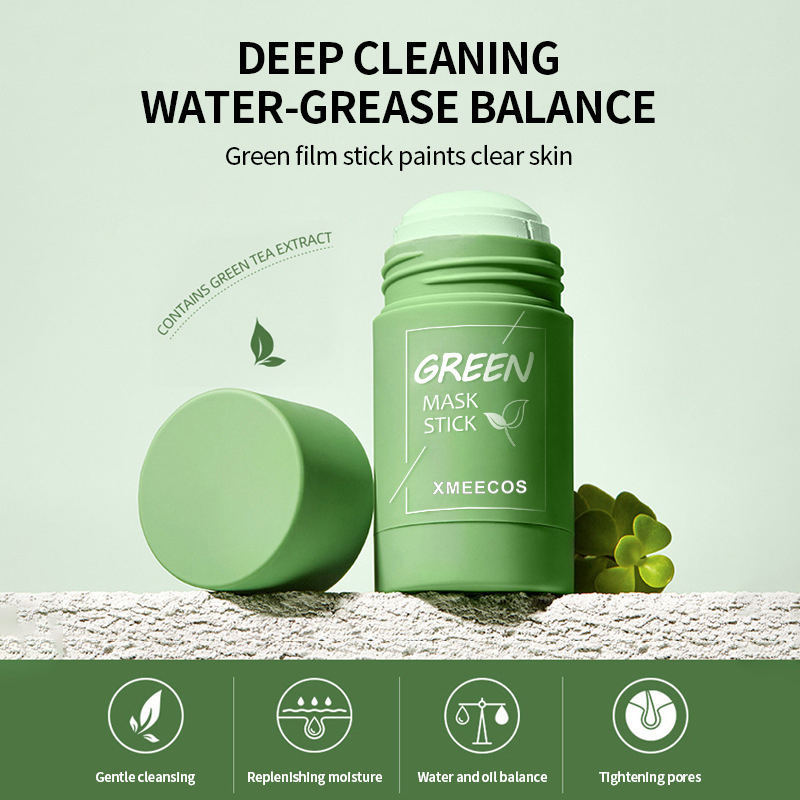 Vegan Face Green Tea Purifying Clay Mask Stick 