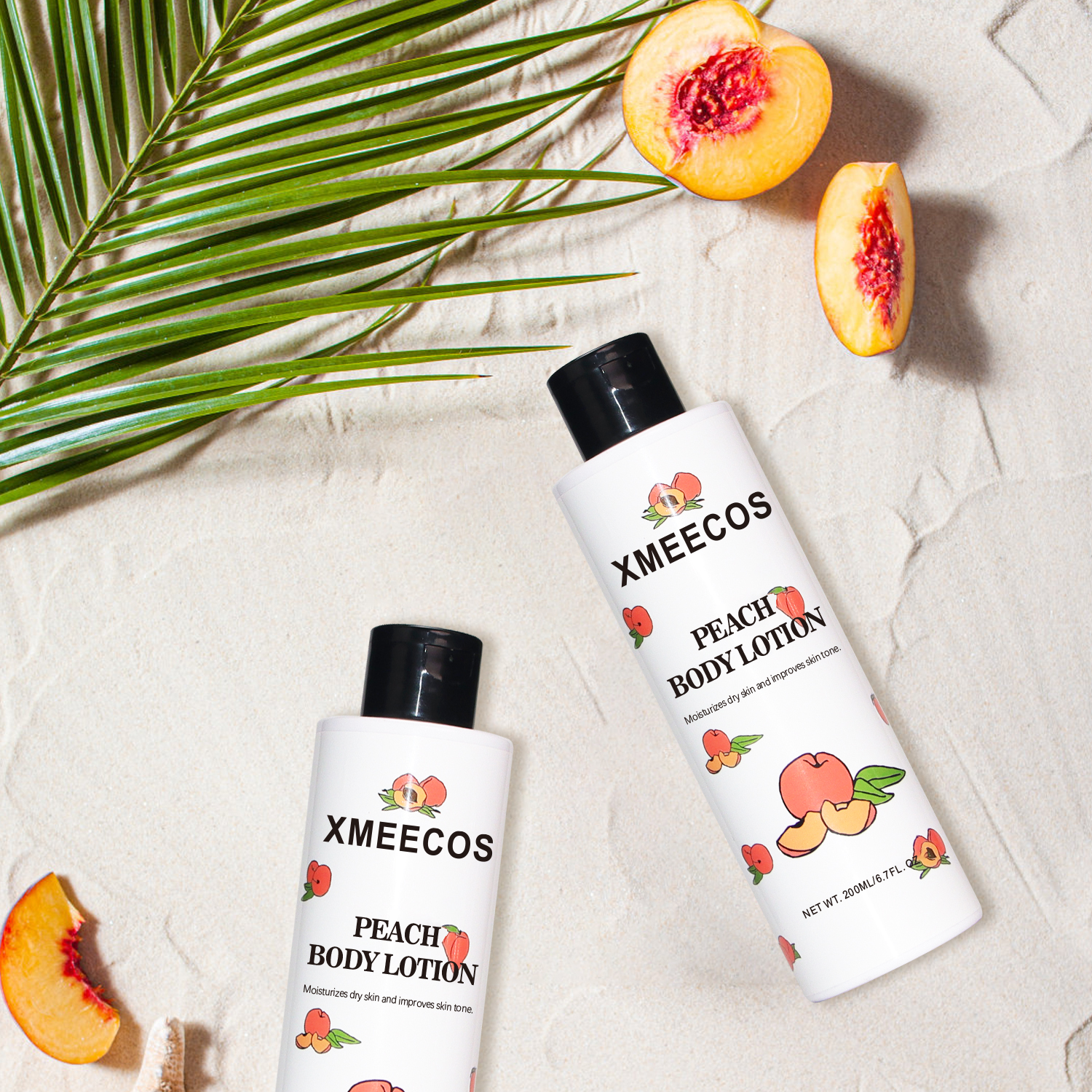 Body Lotion Private Brand Peach moisturizing whitening lotion