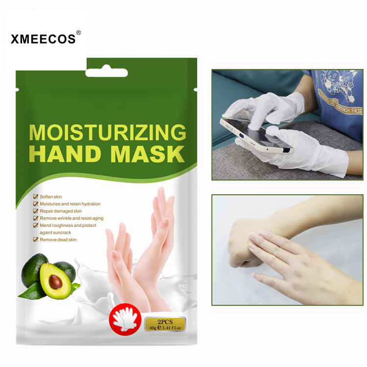 Private Label Anti-aging Moisturizing Exfoliating Peeling Hand Mask for Skin