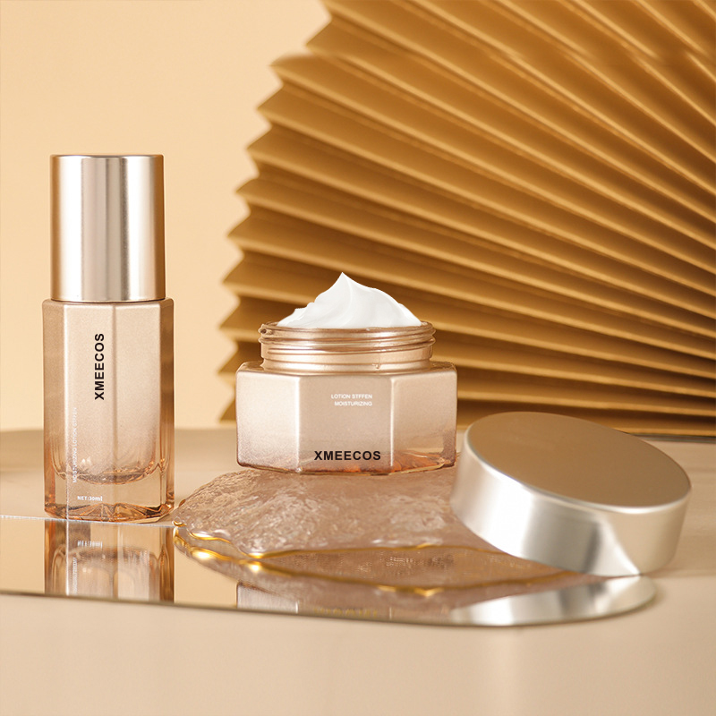 24K Gold Face Serum And Face Cream Care Set 