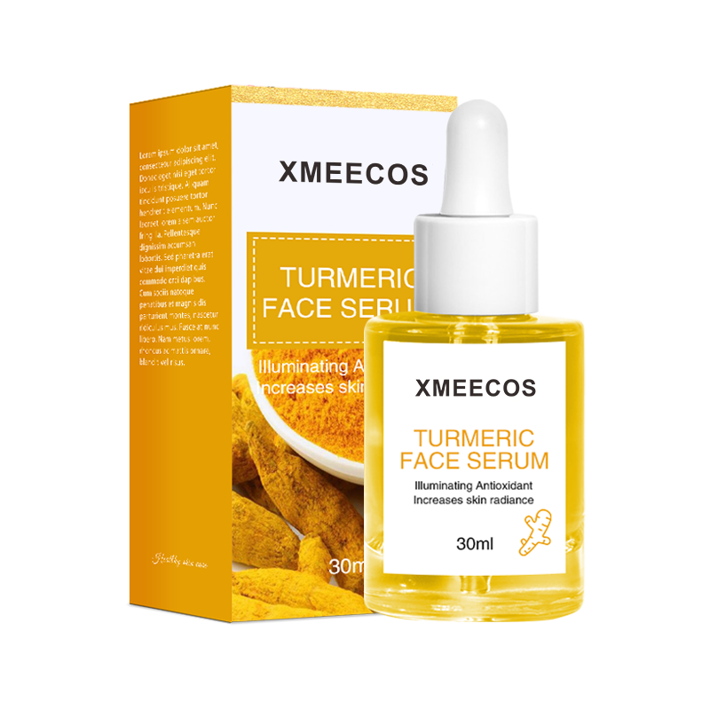Private Label Oem Vegan Turmeric Brightening Skin Care Face Serum Whitening Vitamin C Face Serum