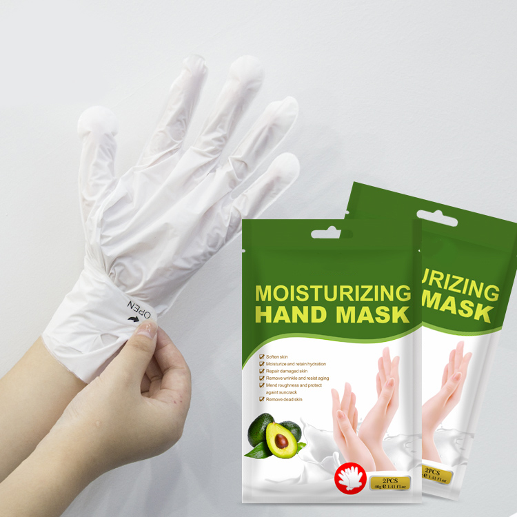 Private Label Anti-aging Moisturizing Exfoliating Peeling Hand Mask for Skin