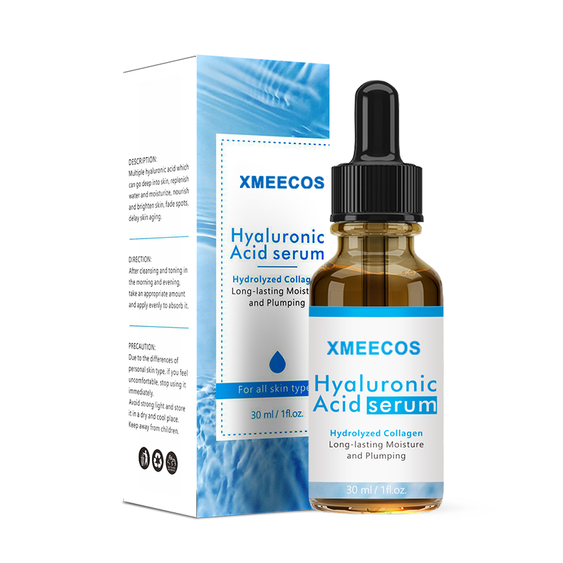 Organic Moisturizing Whitening Vitamin C Serum For Face Hyaluronic Acid Serum Skin Care 30ml