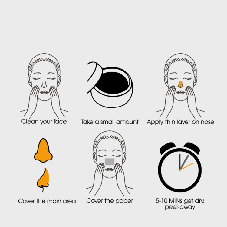  Deep Cleansing Nose Strips Pore Blackhead Removal Peel Off Mask