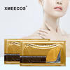 24k Gold Collagen Mask Anti Wrinkle Pure Gold Gel Crystal Collagen Gold Powder Neck Mask For Neck