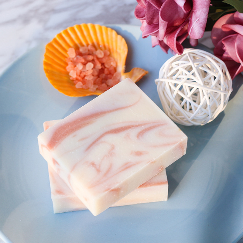 Natural Himalaya Bath Salt Handmade Petal Flower Soap