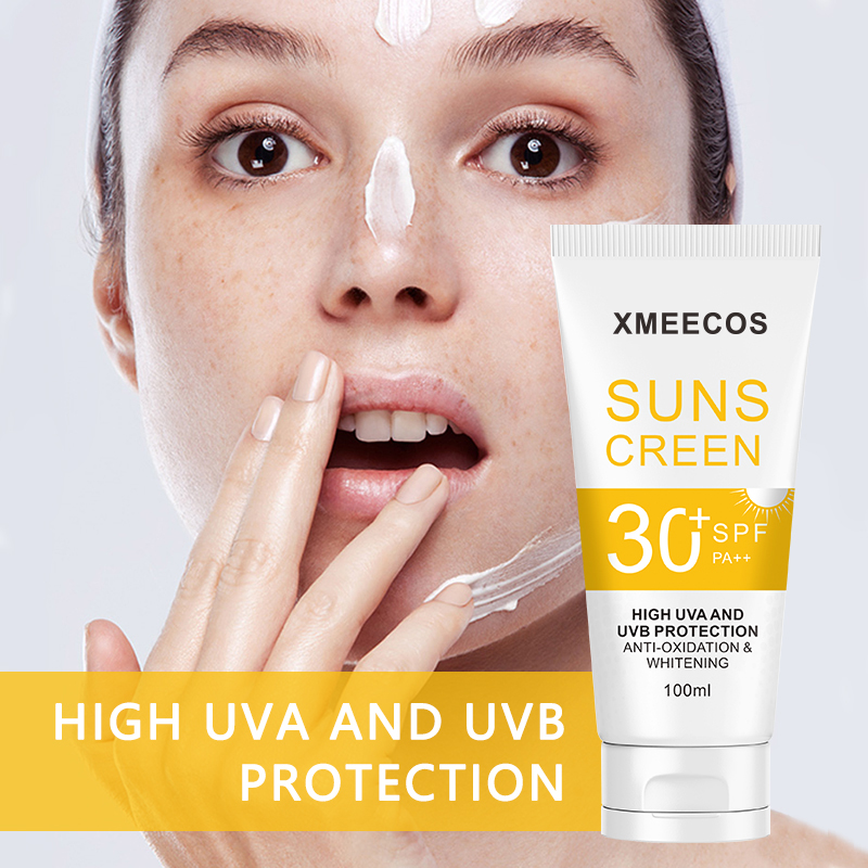 Sunscreen Spf 30 + Organic Anti-uv Waterproof Anti-perspiration Refreshing Sunscreen 