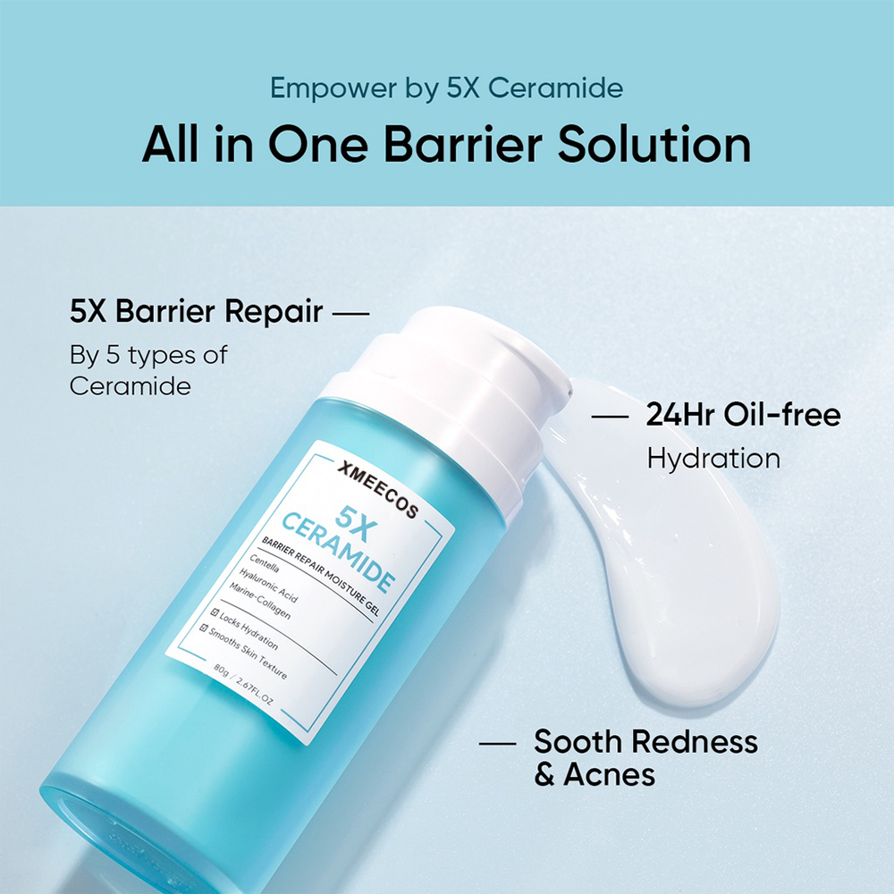 Hot Sell 5X Ceramide Barrier Repair Cream Collagen Moisturize Gel