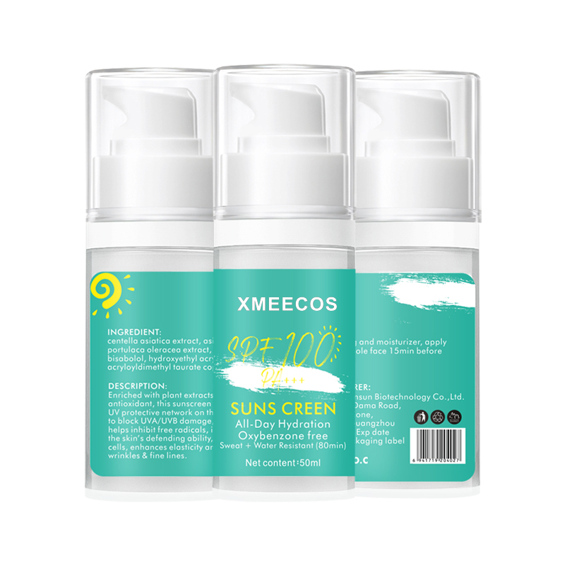 OEM ODM Facial Body Whitening Sun Cream Sunblock Skin Protective SPF 100 Facial Sunscreen
