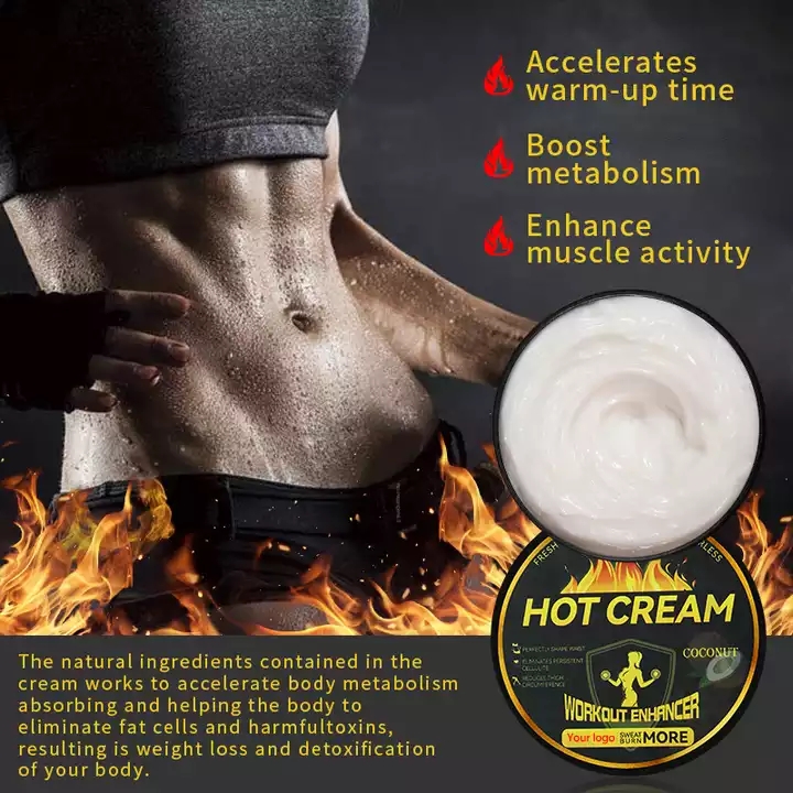 Quick Sweat Waist Weight Loss Hot Slim Cream Body Belly Fat Burning