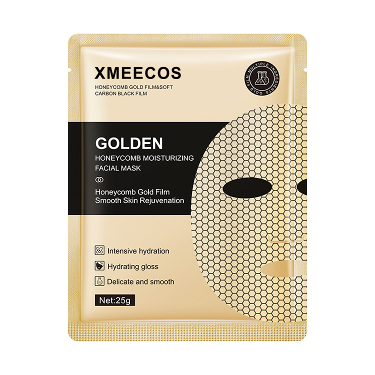 24K Golden Firm Honeycomb Smooth Skin Rejuvenation Facial Sheet Mask