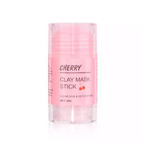 Skin Care Strawberry Stick Purifying Deep Clean Pink Clay face Mask Stick