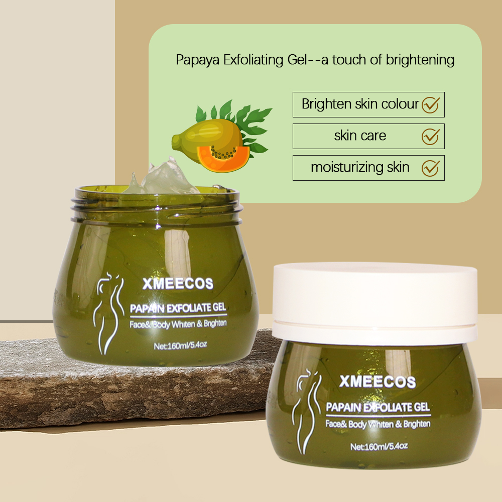 Face&Body Whiten And Brighten Papaya Exfoliate Gel