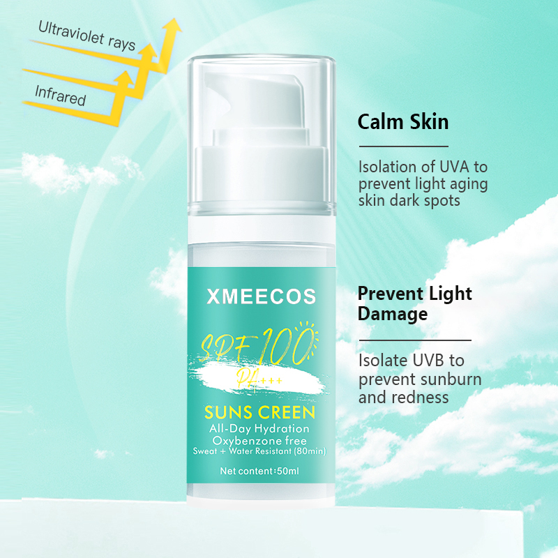 OEM ODM Facial Body Whitening Sun Cream Sunblock Skin Protective SPF 100 Facial Sunscreen