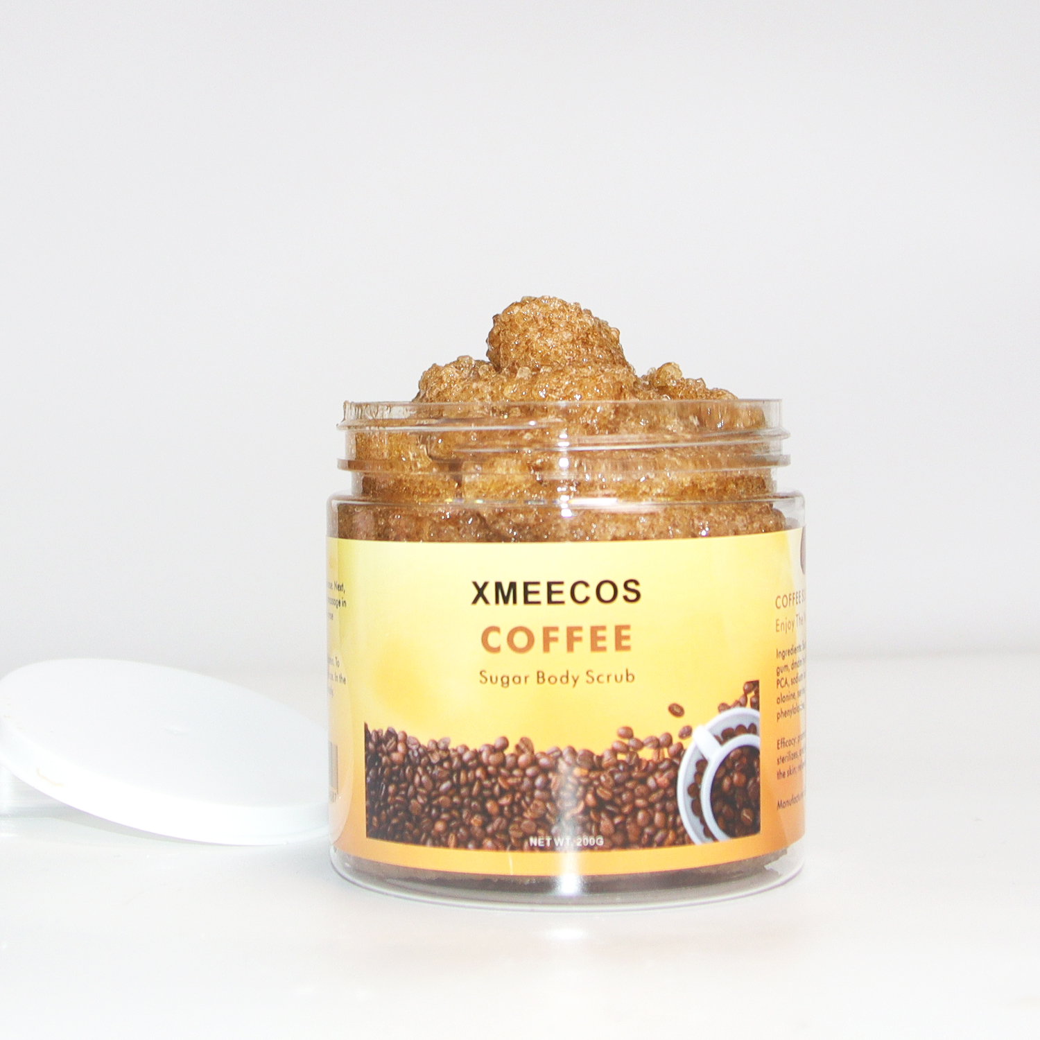 Factory Sell Vegan Exfoliating Sugar Coffee Body Scrub