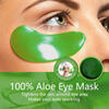 Aloe Vera Eye Mask Anti Eye Bags Gel Remove Dark Circle Collagen Crystal Eye Mask