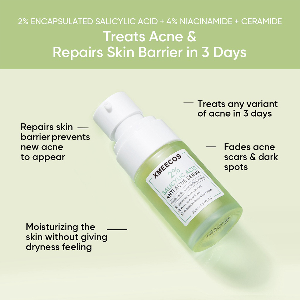 2% Salicylic Acid Face Serum For Repair Skin Barrier
