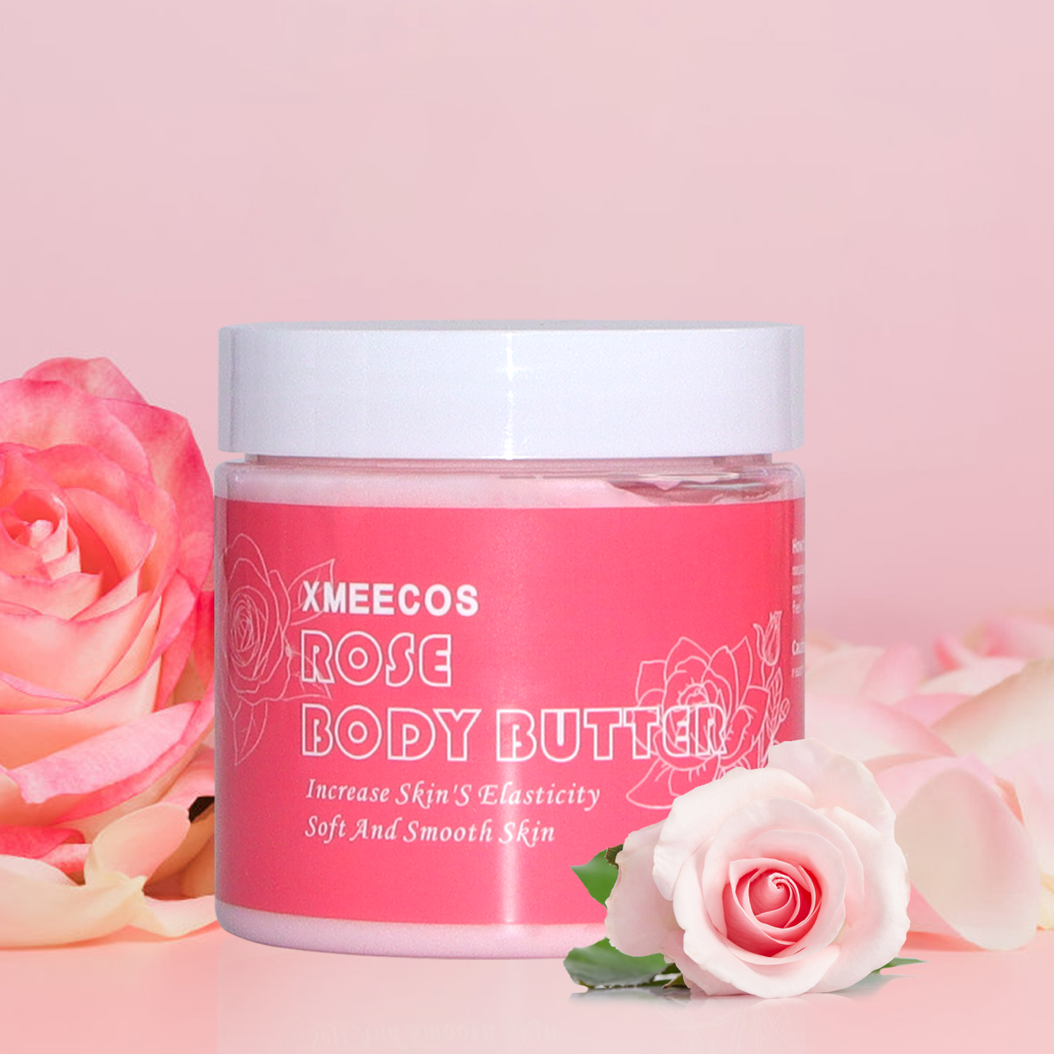 200g Wholesale Organic Rose Lightening Moisturizing Body Butter