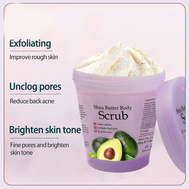Dead Skin Remover Dead Sea Salt Body Scrub