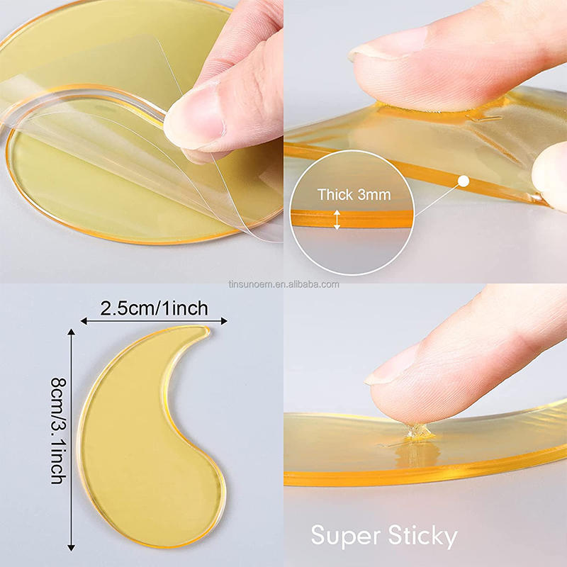 Under Eye Sleeping Mask Crystal Gel 24k Gold Collagen Eye Patches 