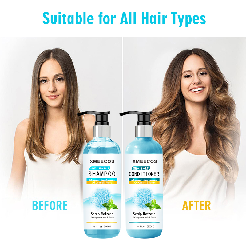 Hair Care Dead Sea Salt Hair Shampoo And Conditioner Hair Set