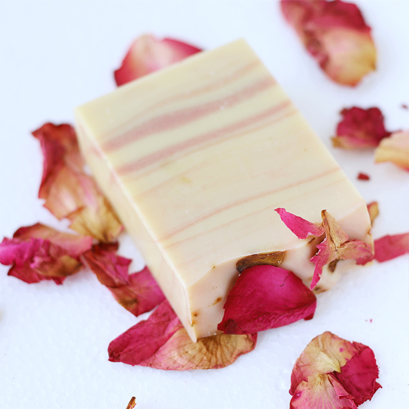 Rose Petal Essential Oil Handmade Soap