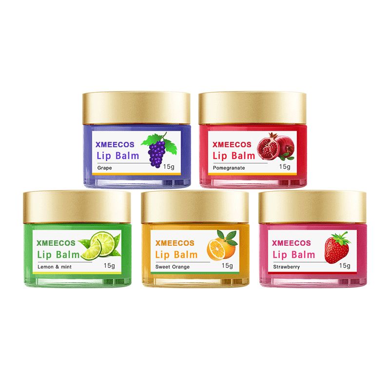 Nourishing Vegan Organic Night Fruit Lip Care Moisturizing Lip Balm