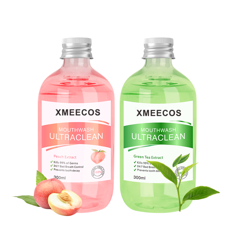 300ml Freshing Breath Fruit Flavors Mouthwash Cleaning Teeth Whitening Mouth Wash