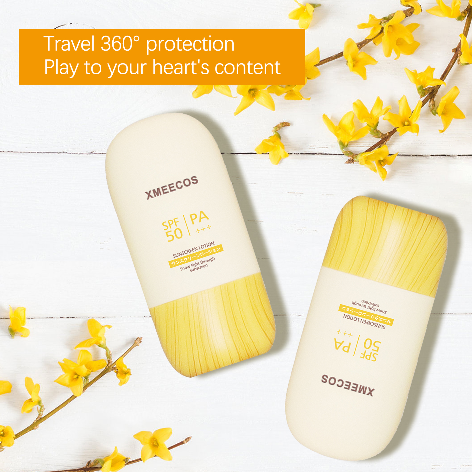 Sun Protection Spf 50 Waterproof Whitening Sunscreen