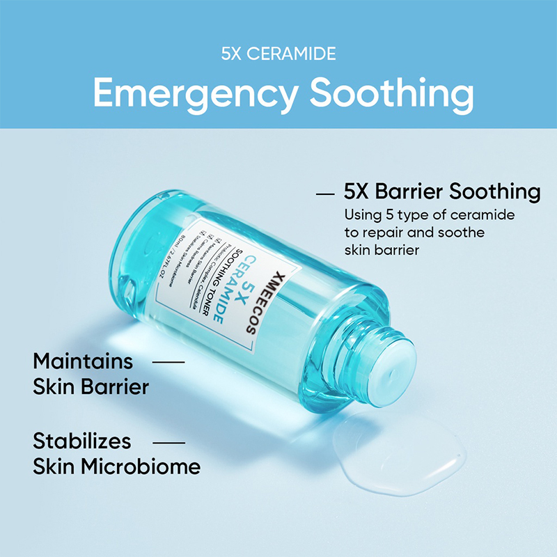 Whosale 5x Ceramide Soothing Toner