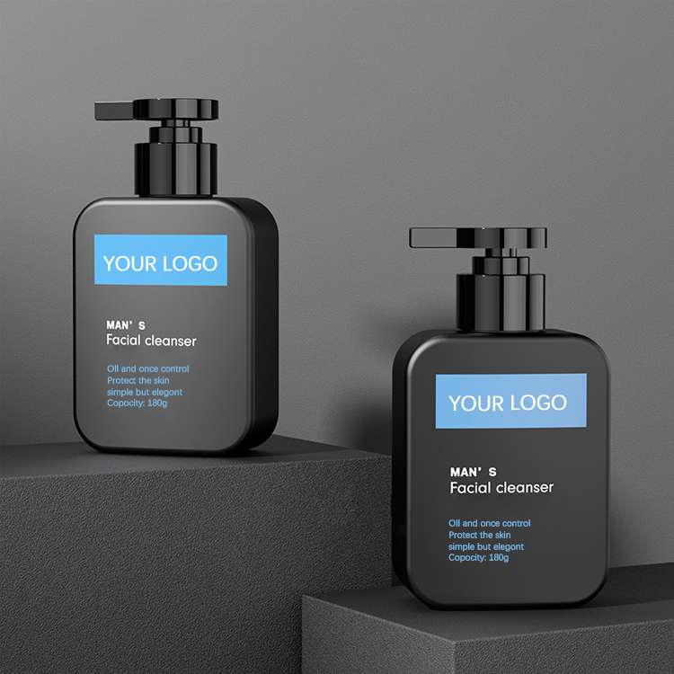 Men Facial Cleanser Foam Exfoliating Cleansing Pore Moisture Skin Care Washing Mousse Cleanser