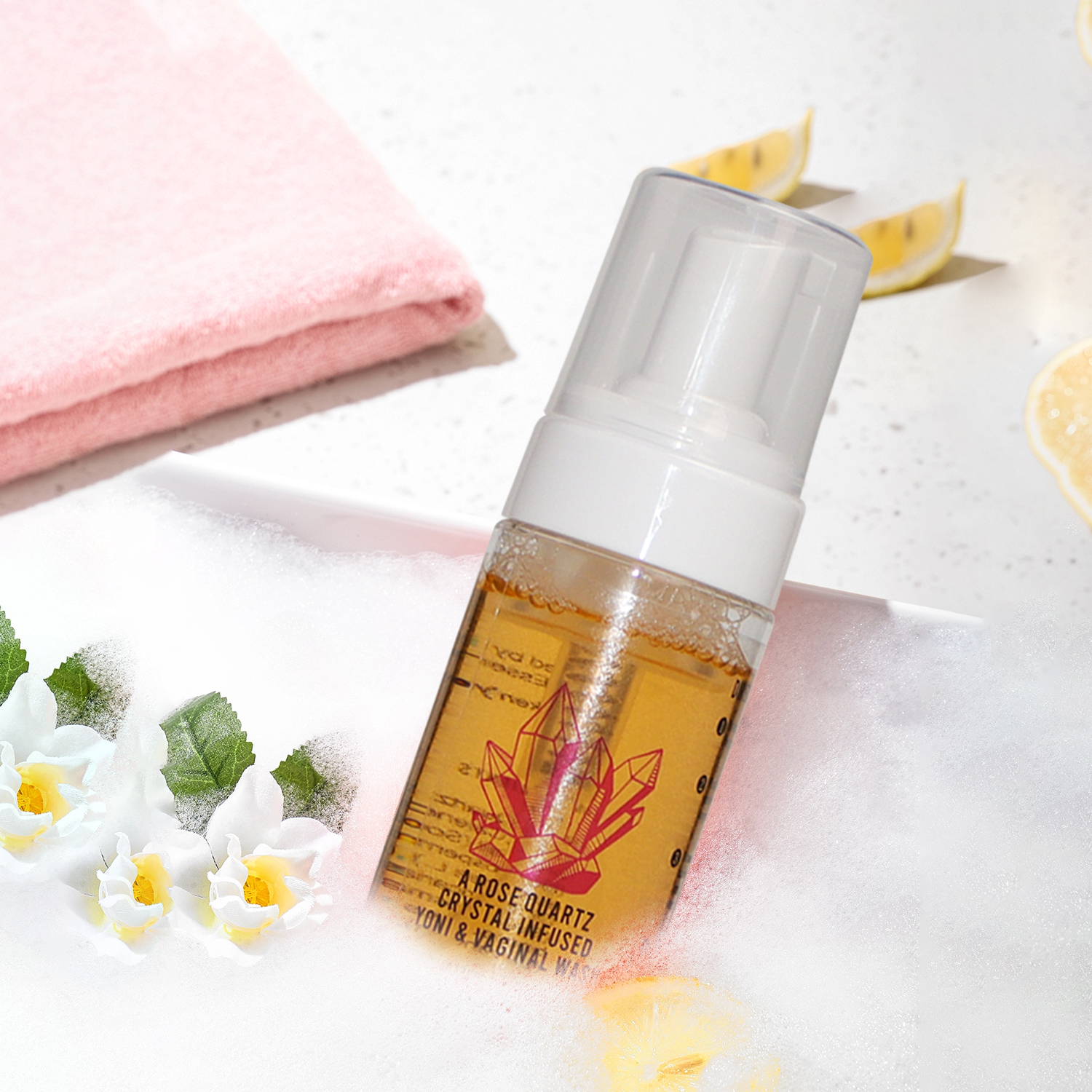 Rose Scent Crystal Infused Yoni Wash&Vaginal Wash
