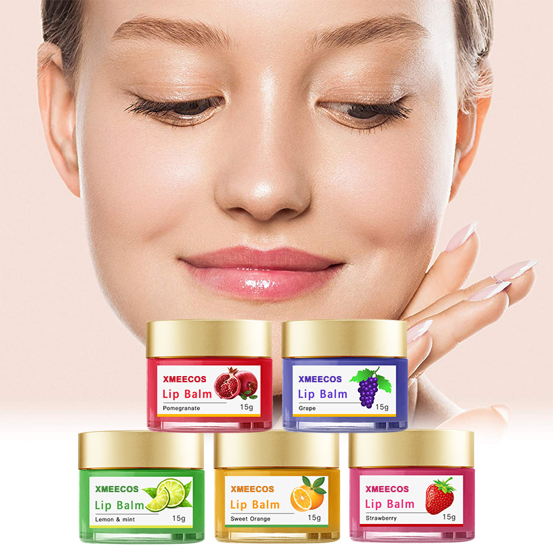Nourishing Vegan Organic Night Fruit Lip Care Moisturizing Lip Balm