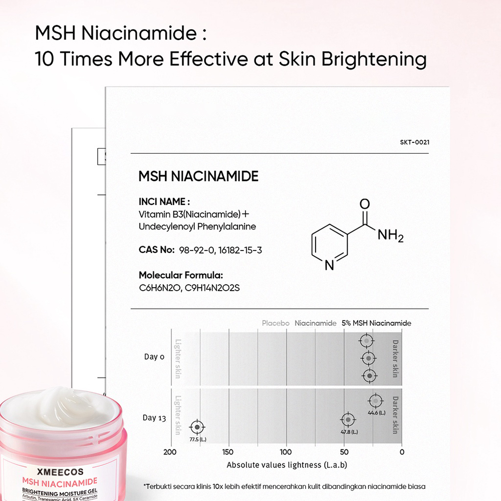 Private Label Niacinamide Brightening Moisture Gel