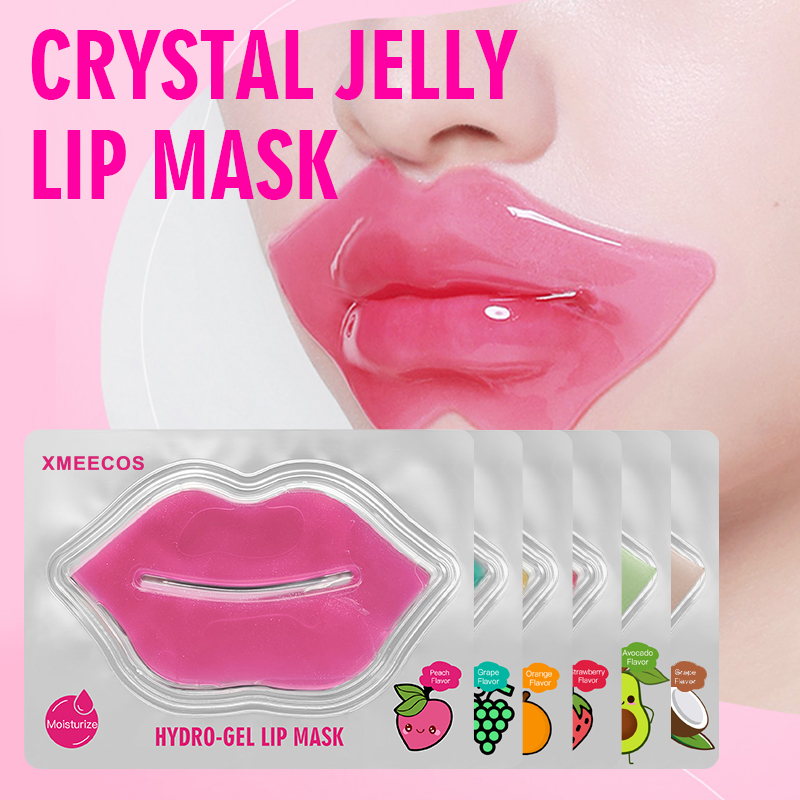Fruit Brighten Pink Patch Plump Jelly Collagen Lip Mask