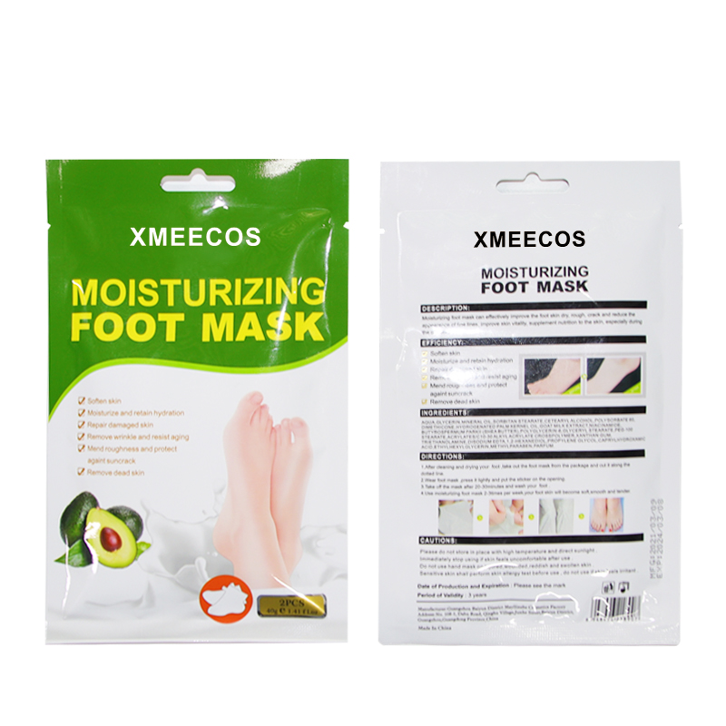 Natural Organic Lavender Foot Peel Mask Peeling Nourishing Exfoliating Foot Mask