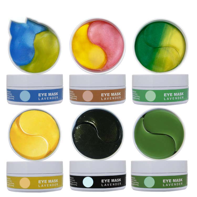 Hot Sale Moisturizing Remove Dark Circle Seaweed All Natural Collagen Cooling Sleep Patch Eye Mask