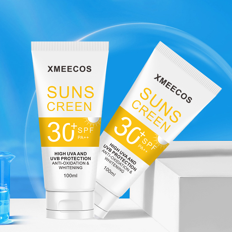 Sunscreen Spf 30 + Organic Anti-uv Waterproof Anti-perspiration Refreshing Sunscreen 