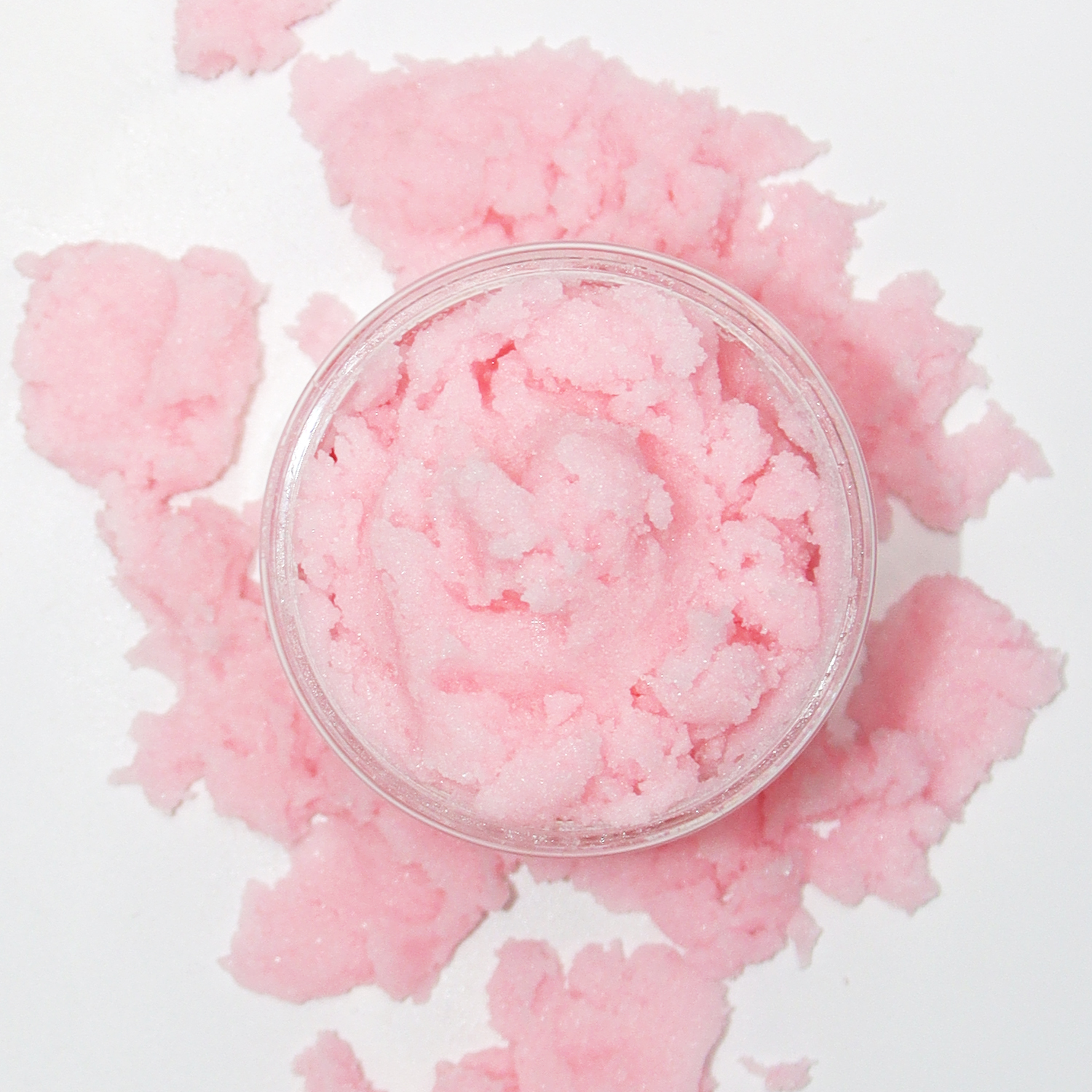 Peach Fruit Salt Shea Butter Sugar Body Scrub