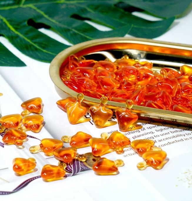 1000pcs Bag Whitening Skin Serum Blood Orange Serum Capsule