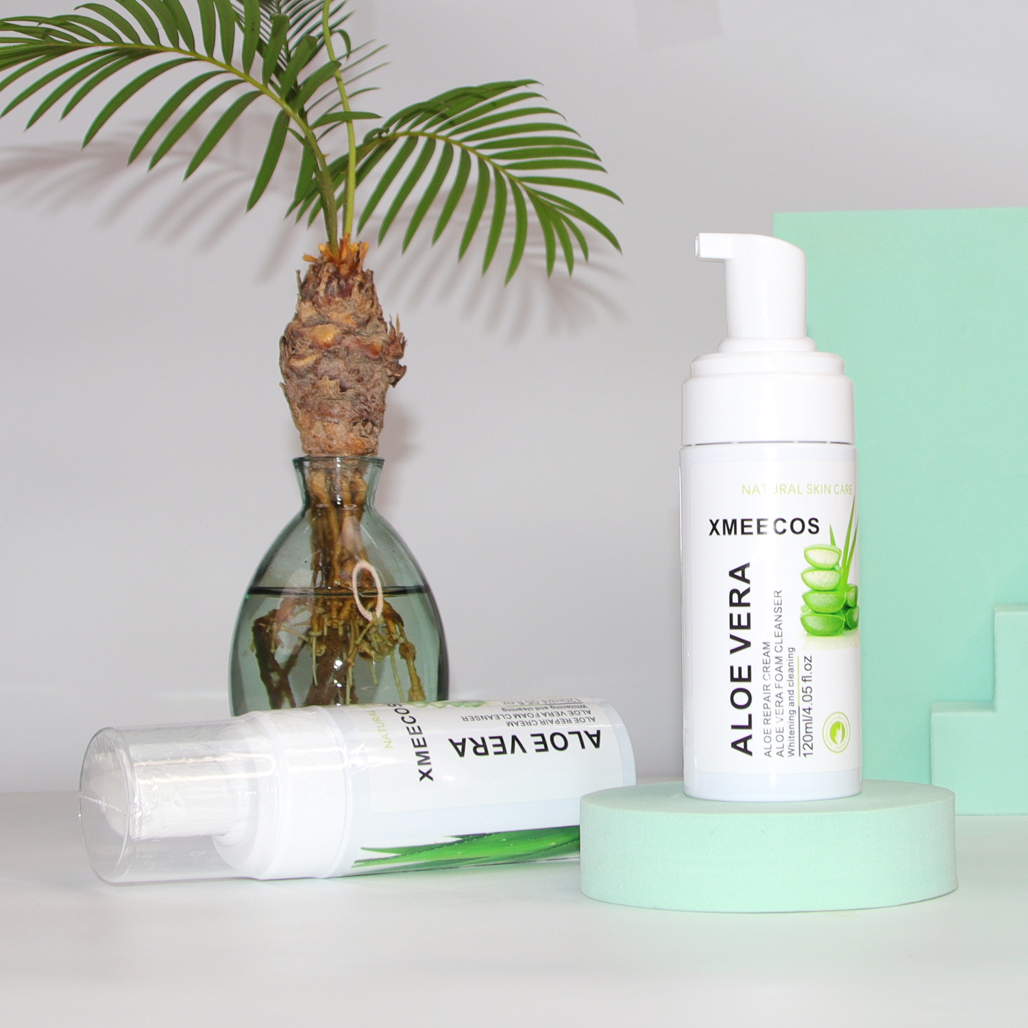 Amino Acid Aloe Vera Cleansing Mousse Facial Cleanser