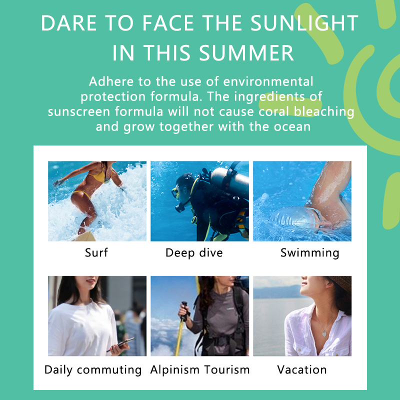 OEM ODM Facial Body Whitening Sun Cream Sunblock Skin Protective SPF 100 Facial Sunscreen