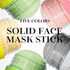 Private Label Blackheads Remover Deep Cleansing Face Clay Mask Rose Pink Turmeric Green Tea Dead Sea Mud Mask Stick