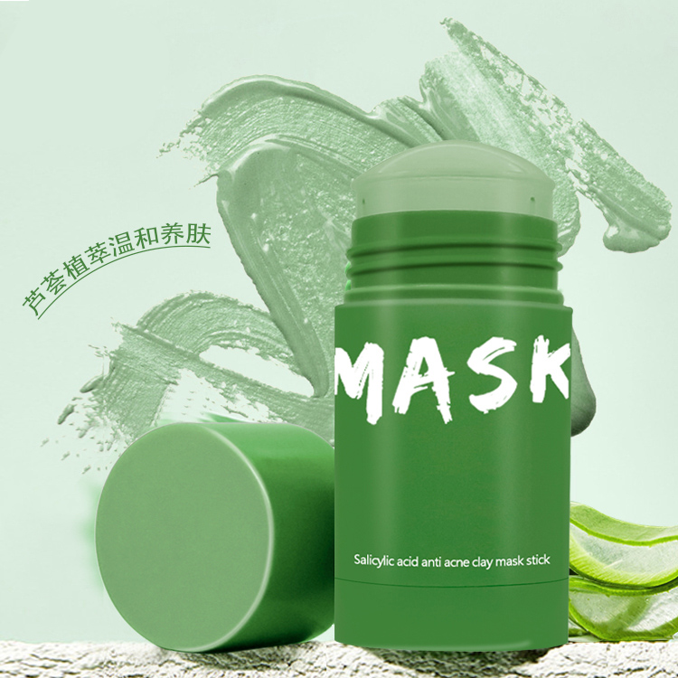 Natural Skin Repair Remove Organic Green Tea Clay Mask Stick