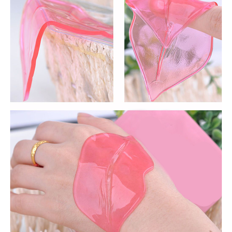 Fruit Brighten Pink Patch Plump Jelly Collagen Lip Mask