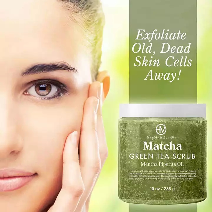 Tea Sea Salt Body Scrub Organic Himalayan Sugar Coffee Green Exfoliator
