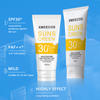 Sunscreen Spf 30 + Organic Anti-uv Waterproof Anti-perspiration Refreshing Sunscreen 